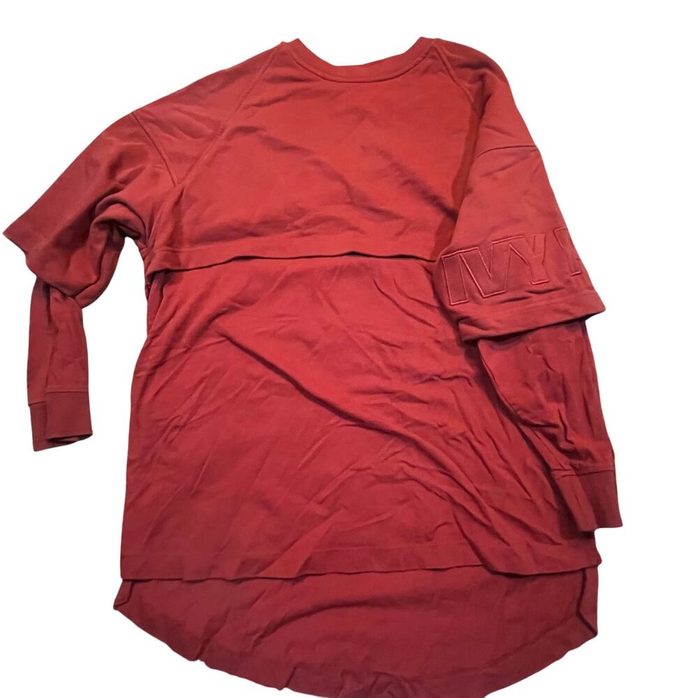 Ivy Park Double Layer Tunic Sweatshirt Women’s L Sweatshirt Womens Orange Dance